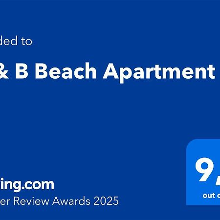 M & B Beach Apartment Valencie Exteriér fotografie